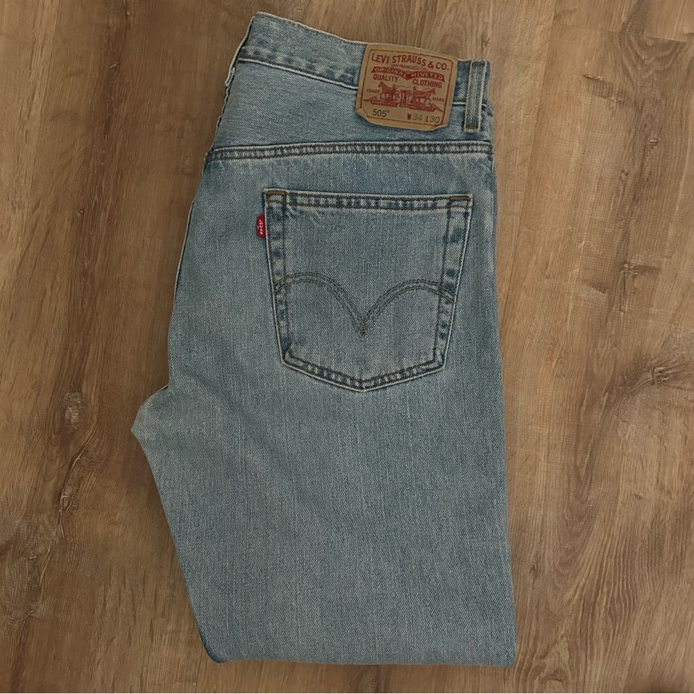 Vintage Levi’s Light Blue Jeans 505 34x30